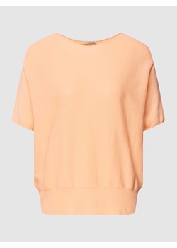 T-shirt o kroju oversized z imitacji dzianiny model ‘SOMELI’ ze sklepu Peek&Cloppenburg  w kategorii Bluzki damskie - zdjęcie 168105654