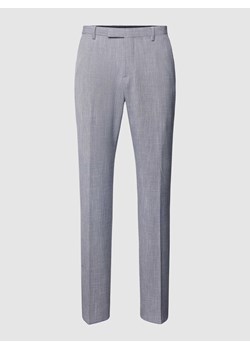 Spodnie materiałowe z fakturowanym wzorem ze sklepu Peek&Cloppenburg  w kategorii Spodnie męskie - zdjęcie 168105772