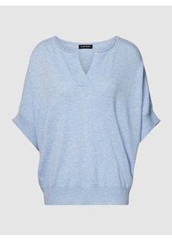 Bluzka z dzianiny z dekoltem serafino model 'Cape' ze sklepu Peek&Cloppenburg  w kategorii Bluzki damskie - zdjęcie 168106413