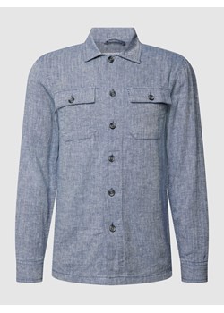Koszula wierzchnia z fakturowanym wzorem ze sklepu Peek&Cloppenburg  w kategorii Koszule męskie - zdjęcie 168106452