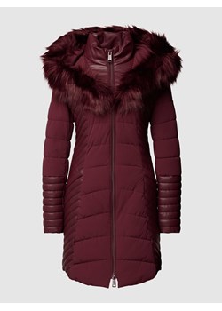 Płaszcz pikowany z fakturowanym wzorem model ‘NEW OXANA’ ze sklepu Peek&Cloppenburg  w kategorii Płaszcze damskie - zdjęcie 168106930