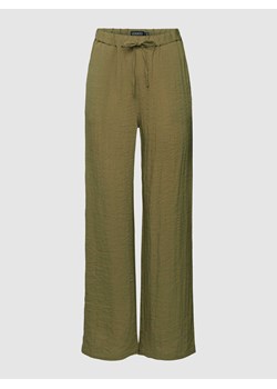Spodnie z elastycznym pasem model ‘Camile’ ze sklepu Peek&Cloppenburg  w kategorii Spodnie damskie - zdjęcie 168106932