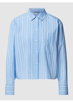 Bluzka koszulowa ze wzorem w paski ze sklepu Peek&Cloppenburg  w kategorii Koszule damskie - zdjęcie 168107522