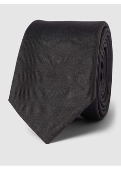 Krawat jedwabny z naszywką z logo (6,0 cm) ze sklepu Peek&Cloppenburg  w kategorii Krawaty - zdjęcie 168108354