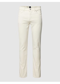 Jeansy o kroju slim fit w jednolitym kolorze model ‘Delaware’ ze sklepu Peek&Cloppenburg  w kategorii Jeansy męskie - zdjęcie 168108673