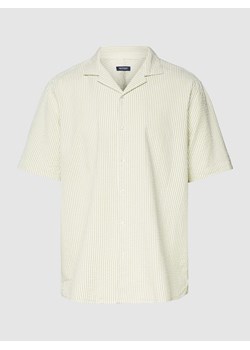 Koszula casualowa o kroju regular fit z wzorem w paski ze sklepu Peek&Cloppenburg  w kategorii Koszule męskie - zdjęcie 168109101