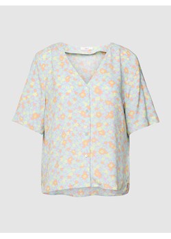 Bluzka koszulowa z wiskozy z kwiatowym wzorem ze sklepu Peek&Cloppenburg  w kategorii Koszule damskie - zdjęcie 168109331