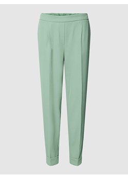Spodnie materiałowe z przyszytymi zakończeniami nogawek ze sklepu Peek&Cloppenburg  w kategorii Spodnie damskie - zdjęcie 168109491
