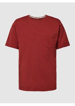 T-shirt z kieszenią na piersi model ‘SLUB YARN’ ze sklepu Peek&Cloppenburg  w kategorii T-shirty męskie - zdjęcie 168109790