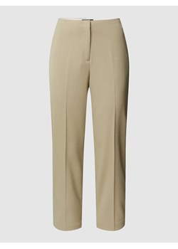 Spodnie materiałowe w kant model ‘NOS’ ze sklepu Peek&Cloppenburg  w kategorii Spodnie damskie - zdjęcie 168110052
