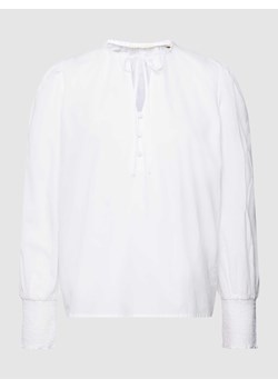 Bluzka z marszczonymi detalami ze sklepu Peek&Cloppenburg  w kategorii Bluzki damskie - zdjęcie 168110400
