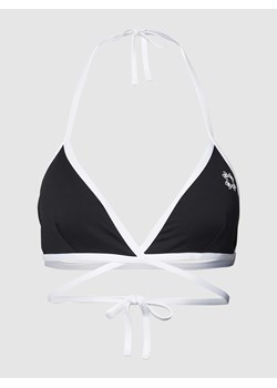 Top bikini z wiązaniem model ‘SPORTY CHIC’ ze sklepu Peek&Cloppenburg  w kategorii Stroje kąpielowe - zdjęcie 168110554