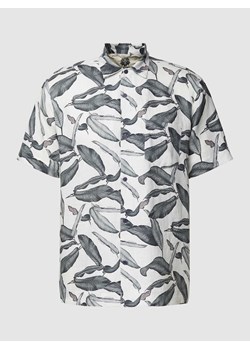 Koszula casualowa z listwą guzikową model ‘Leaf’ ze sklepu Peek&Cloppenburg  w kategorii Koszule męskie - zdjęcie 168110722