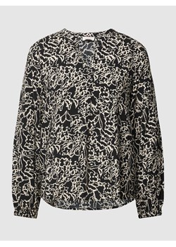 Bluzka z wiskozy ze wzorem na całej powierzchni ze sklepu Peek&Cloppenburg  w kategorii Bluzki damskie - zdjęcie 168111202