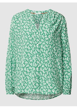Bluzka z czystej wiskozy ze wzorem na całej powierzchni ze sklepu Peek&Cloppenburg  w kategorii Bluzki damskie - zdjęcie 168111424
