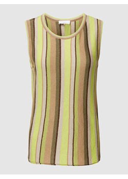 Top z mieszanki wiskozy z efektowną przędzą model ‘CISTRY’ ze sklepu Peek&Cloppenburg  w kategorii Bluzki damskie - zdjęcie 168111753