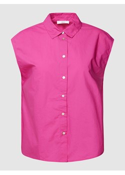 Top bluzkowy z listwą guzikową ze sklepu Peek&Cloppenburg  w kategorii Koszule damskie - zdjęcie 168112133