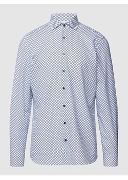 Koszula biznesowa ze wzorem na całej powierzchni model ‘Baio’ ze sklepu Peek&Cloppenburg  w kategorii Koszule męskie - zdjęcie 168112331
