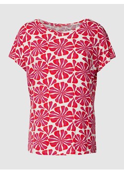 T-shirt z graficznym wzorem na całej powierzchni ze sklepu Peek&Cloppenburg  w kategorii Bluzki damskie - zdjęcie 168112552