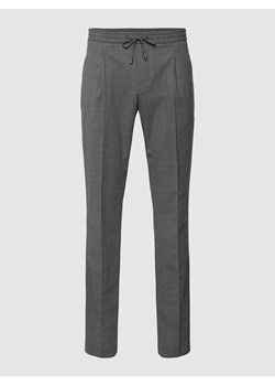 Spodnie z wpuszczanymi kieszeniami model ‘DOBBY’ ze sklepu Peek&Cloppenburg  w kategorii Spodnie męskie - zdjęcie 168112581