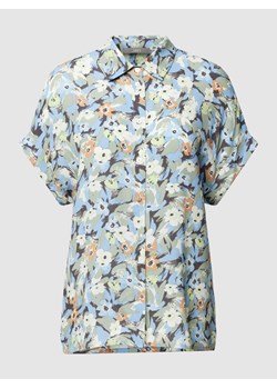 Bluzka koszulowa z wzorem kwiatowym ze sklepu Peek&Cloppenburg  w kategorii Koszule damskie - zdjęcie 168113471