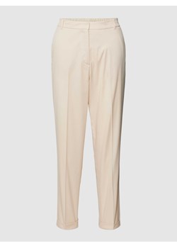 Spodnie z przeszytymi zakończeniami nogawek model ‘BESTPREIS’ ze sklepu Peek&Cloppenburg  w kategorii Spodnie damskie - zdjęcie 168114862