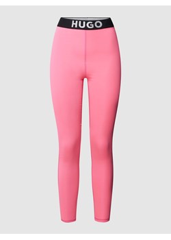 Legginsy z elastycznym paskiem z logo model ‘Ninderella’ ze sklepu Peek&Cloppenburg  w kategorii Spodnie damskie - zdjęcie 168114922