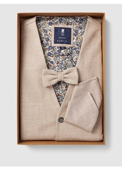 Krawat i poszetka ze wzorem na całej powierzchni w zestawie ze sklepu Peek&Cloppenburg  w kategorii Krawaty - zdjęcie 168115044