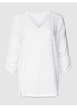Bluzka z bawełny ze wzorem na całej powierzchni ze sklepu Peek&Cloppenburg  w kategorii Bluzki damskie - zdjęcie 168115111