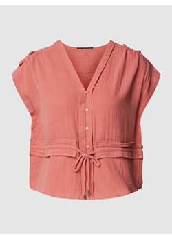 Top bluzkowy z patką na guzik ze sklepu Peek&Cloppenburg  w kategorii Bluzki damskie - zdjęcie 168115213