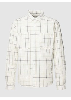 Koszula casualowa o kroju relaxed fit z bawełny ze wzorem w kratę ze sklepu Peek&Cloppenburg  w kategorii Koszule męskie - zdjęcie 168116314