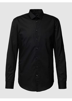 Koszula biznesowa o kroju super slim fit z popeliny ze sklepu Peek&Cloppenburg  w kategorii Koszule męskie - zdjęcie 168116371