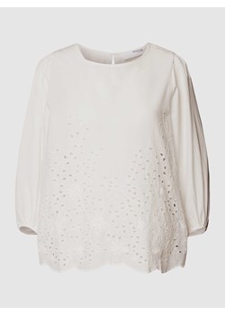 Bluzka z ażurowym wzorem model ‘FRAMONE’ ze sklepu Peek&Cloppenburg  w kategorii Bluzki damskie - zdjęcie 168116483