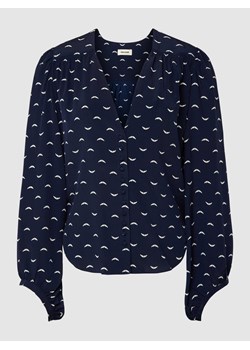 Bluzka koszulowa ze wzorem na całej powierzchni model ‘TURIN’ ze sklepu Peek&Cloppenburg  w kategorii Koszule damskie - zdjęcie 168116610