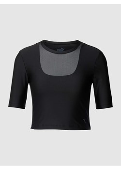 T-shirt krótki z nadrukiem z logo model ‘Safari’ ze sklepu Peek&Cloppenburg  w kategorii Bluzki damskie - zdjęcie 168116674