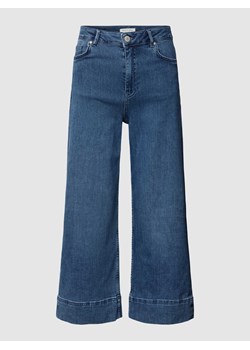 Kuloty jeansowe z zapięciem na guzik i zamek błyskawiczny ze sklepu Peek&Cloppenburg  w kategorii Spodnie damskie - zdjęcie 168116752