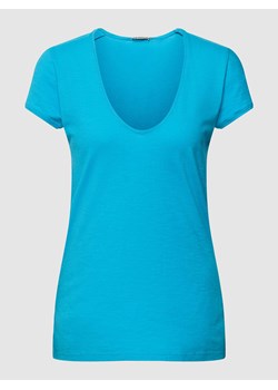 T-shirt z dekoltem w serek model ‘AVIVI’ ze sklepu Peek&Cloppenburg  w kategorii Bluzki damskie - zdjęcie 168116844