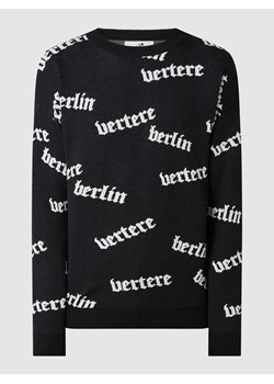 Sweter z mieszanki wełny ze sklepu Peek&Cloppenburg  w kategorii Swetry męskie - zdjęcie 168116852