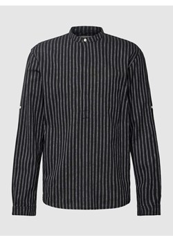 Koszula casualowa o kroju relaxed fit ze stójką ze sklepu Peek&Cloppenburg  w kategorii Koszule męskie - zdjęcie 168117192