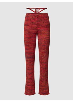 Legginsy z elastycznym pasem model ‘CARMELLA’ ze sklepu Peek&Cloppenburg  w kategorii Spodnie damskie - zdjęcie 168117400
