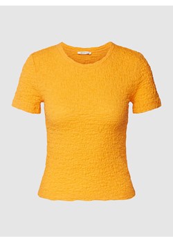 T-shirt z fakturowanym wzorem model ‘Crinkle’ ze sklepu Peek&Cloppenburg  w kategorii Bluzki damskie - zdjęcie 168117563