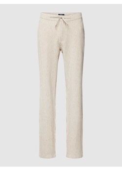 Spodnie materiałowe z efektem melanżu ze sklepu Peek&Cloppenburg  w kategorii Spodnie męskie - zdjęcie 168117852