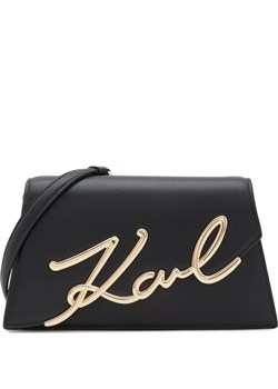 Karl Lagerfeld Skórzana torebka na ramię k/signature 2.0 ze sklepu Gomez Fashion Store w kategorii Listonoszki - zdjęcie 168118023