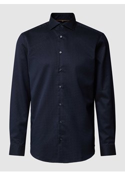 Koszula biznesowa o kroju regular fit z kołnierzykiem typu cutaway ze sklepu Peek&Cloppenburg  w kategorii Koszule męskie - zdjęcie 168121063