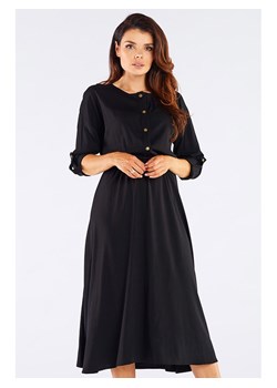 Awama Sukienka w kolorze czarnym ze sklepu Limango Polska w kategorii Sukienki - zdjęcie 168121664