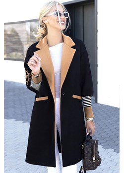Płaszcz damski GRATEMALA BLACK ze sklepu Ivet Shop w kategorii Płaszcze damskie - zdjęcie 168123951