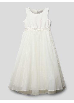 Sukienka o długości do kolan z półprzezroczystym obszyciem ze sklepu Peek&Cloppenburg  w kategorii Sukienki dziewczęce - zdjęcie 168127212