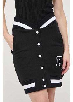 Karl Lagerfeld spódnica kolor czarny mini ołówkowa ze sklepu ANSWEAR.com w kategorii Spódnice - zdjęcie 168131940