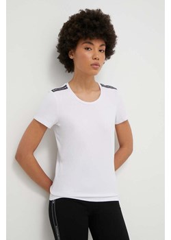 EA7 Emporio Armani t-shirt damski kolor biały ze sklepu ANSWEAR.com w kategorii Bluzki damskie - zdjęcie 168132590