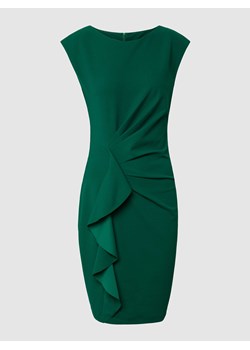Sukienka koktajlowa bez rękawów z drapowaniem ze sklepu Peek&Cloppenburg  w kategorii Sukienki - zdjęcie 168133384